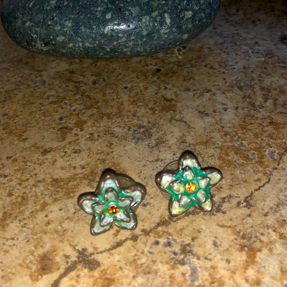 Star shaped earrings